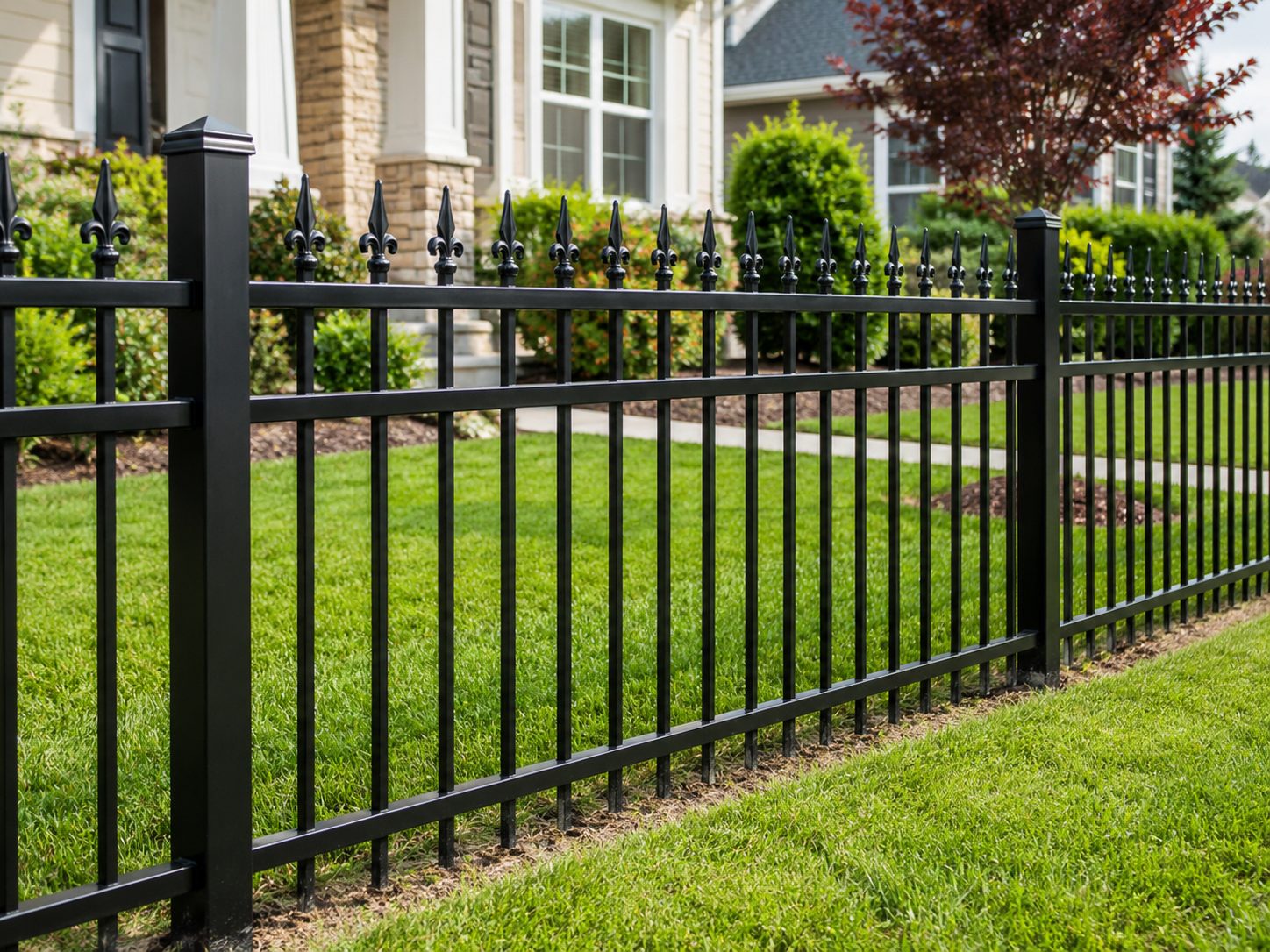 Aluminum fence
